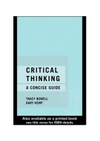 Critical Thinking -A Concise Guide.pdf